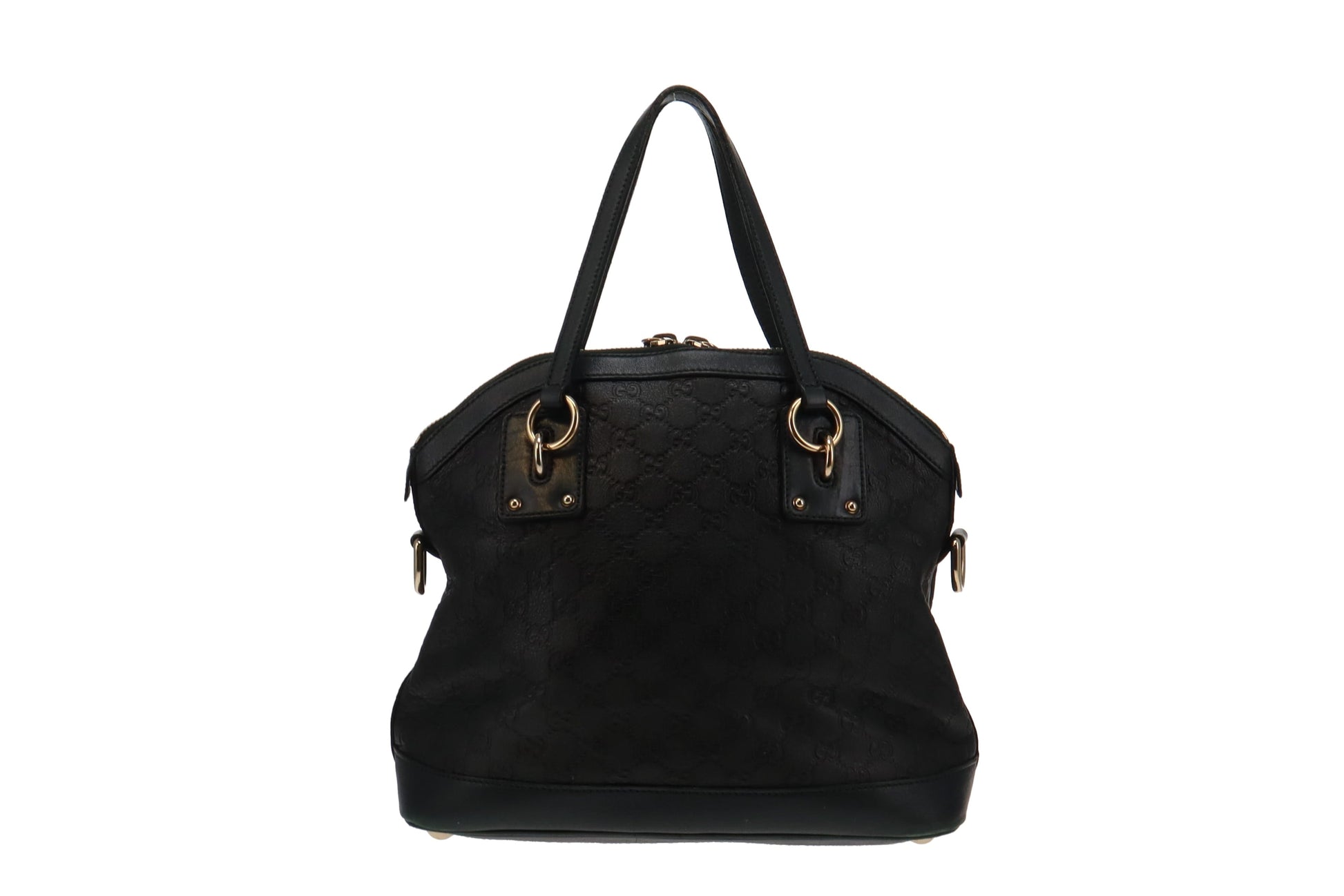 Gucci Monogram Leather Tote