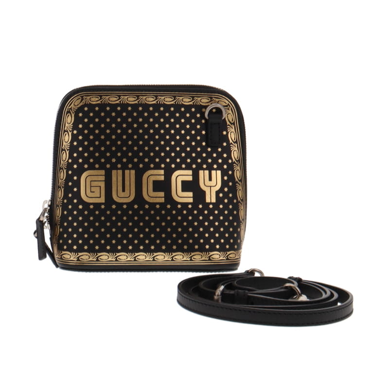 Gucci Black Leather Crossbody Style 3