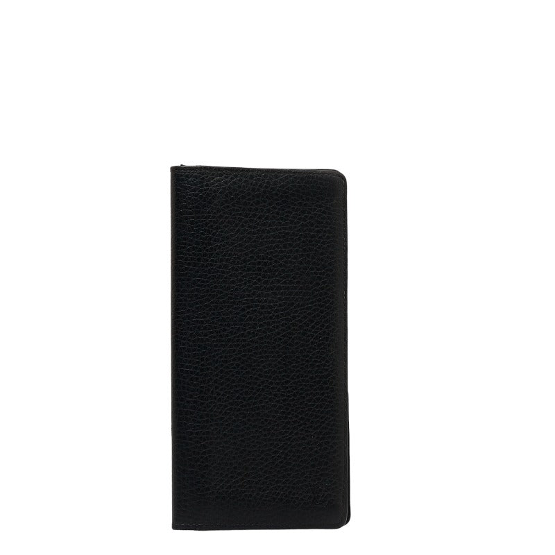 Louis vuitton M58192 Long Wallet/Trion Leather Noir Black