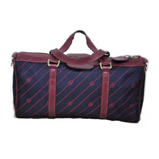 Gucci Leather Canvas Shoulder Bag
