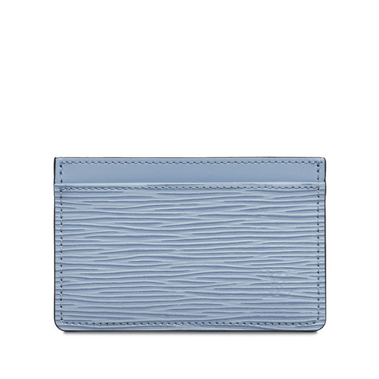 Louis Vuitton Epic Port Cult Sample Cardcase Passcase M81059 New Jersey Blue Leather Ladies Louis Vuitton