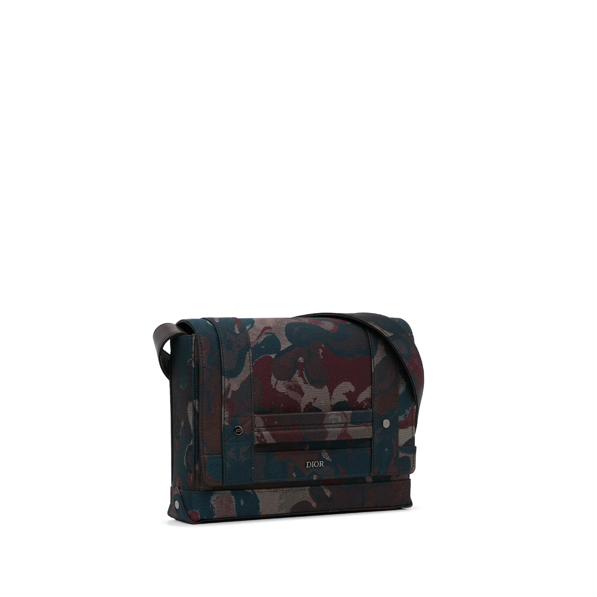 Brown Dior x Peter Doig Messenger Bag