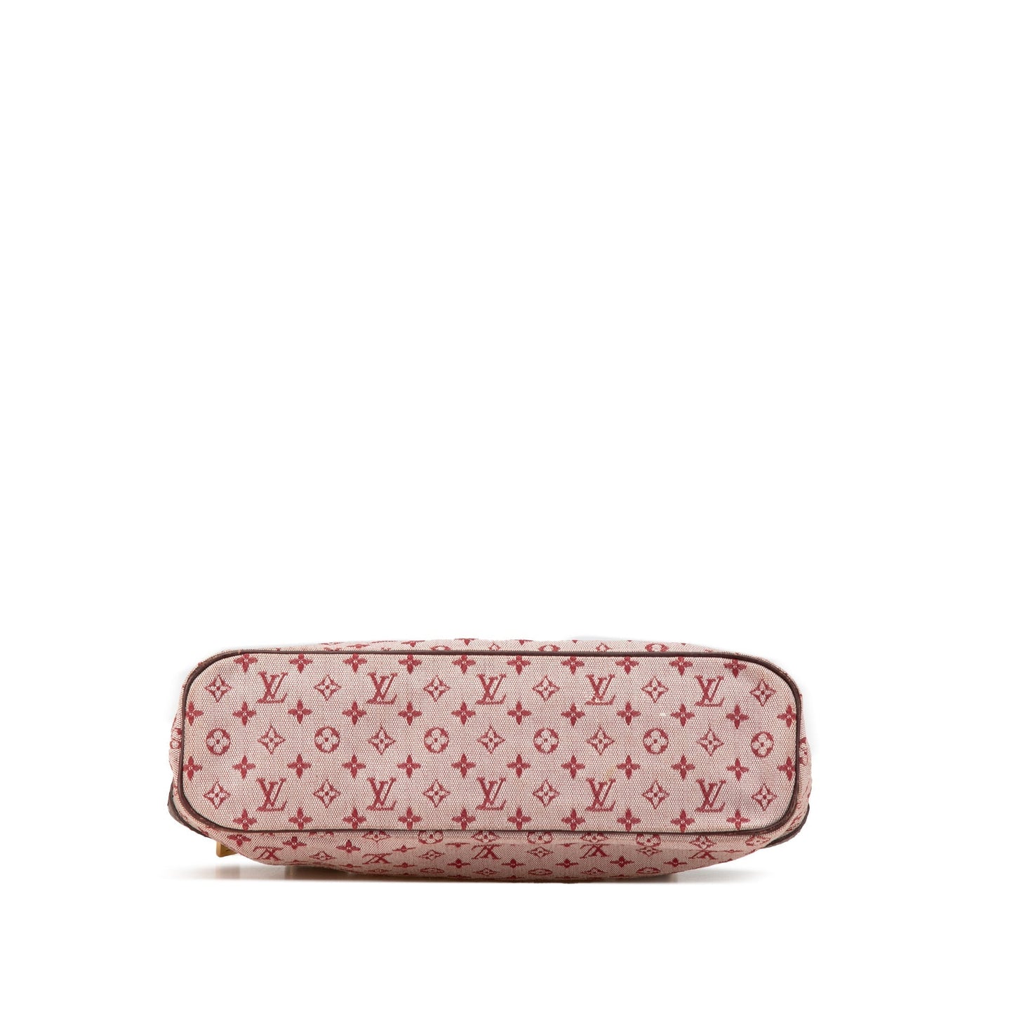 Red Louis Vuitton Monogram Mini Lin Lucille PM Handbag