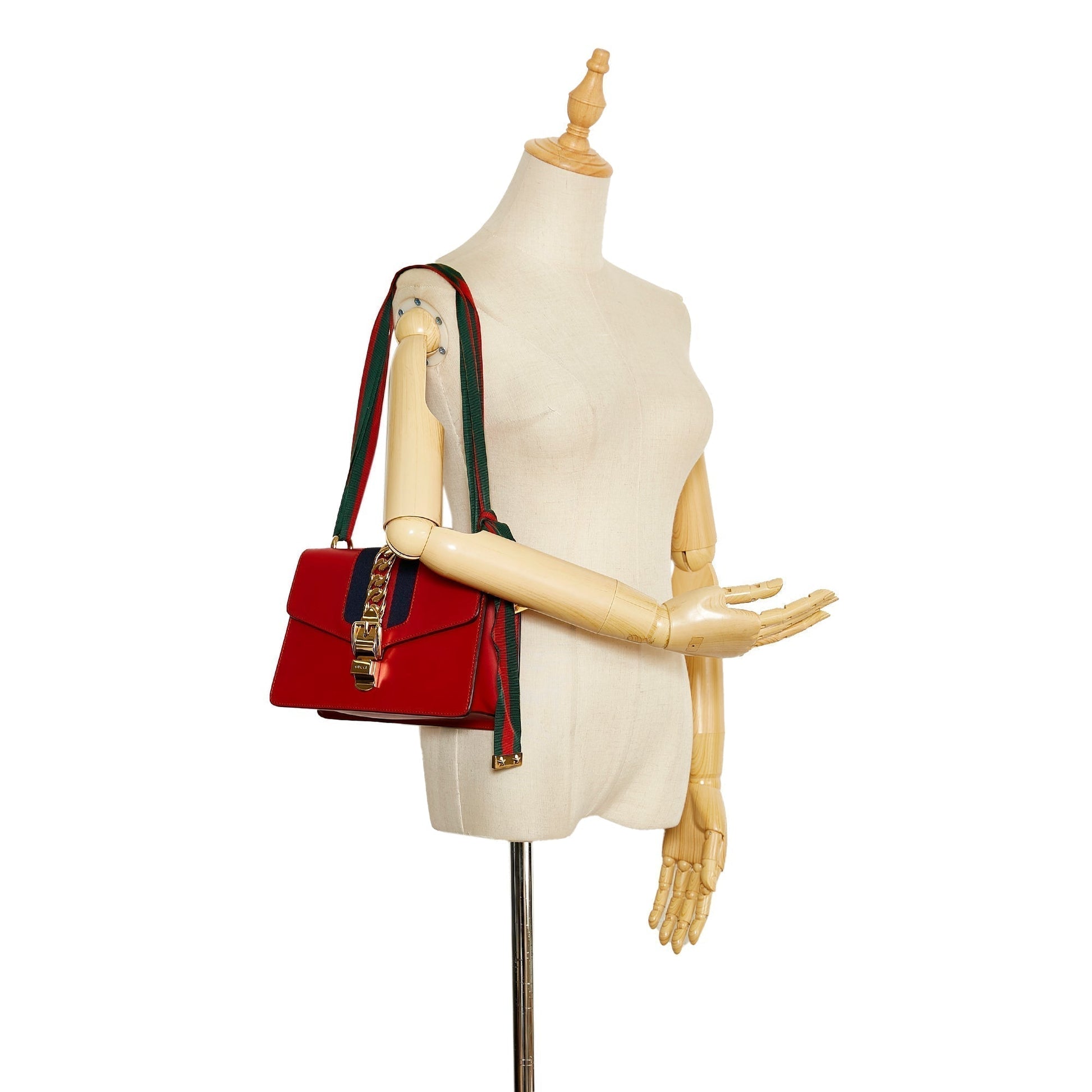 Gucci Leather Shoulder Bag