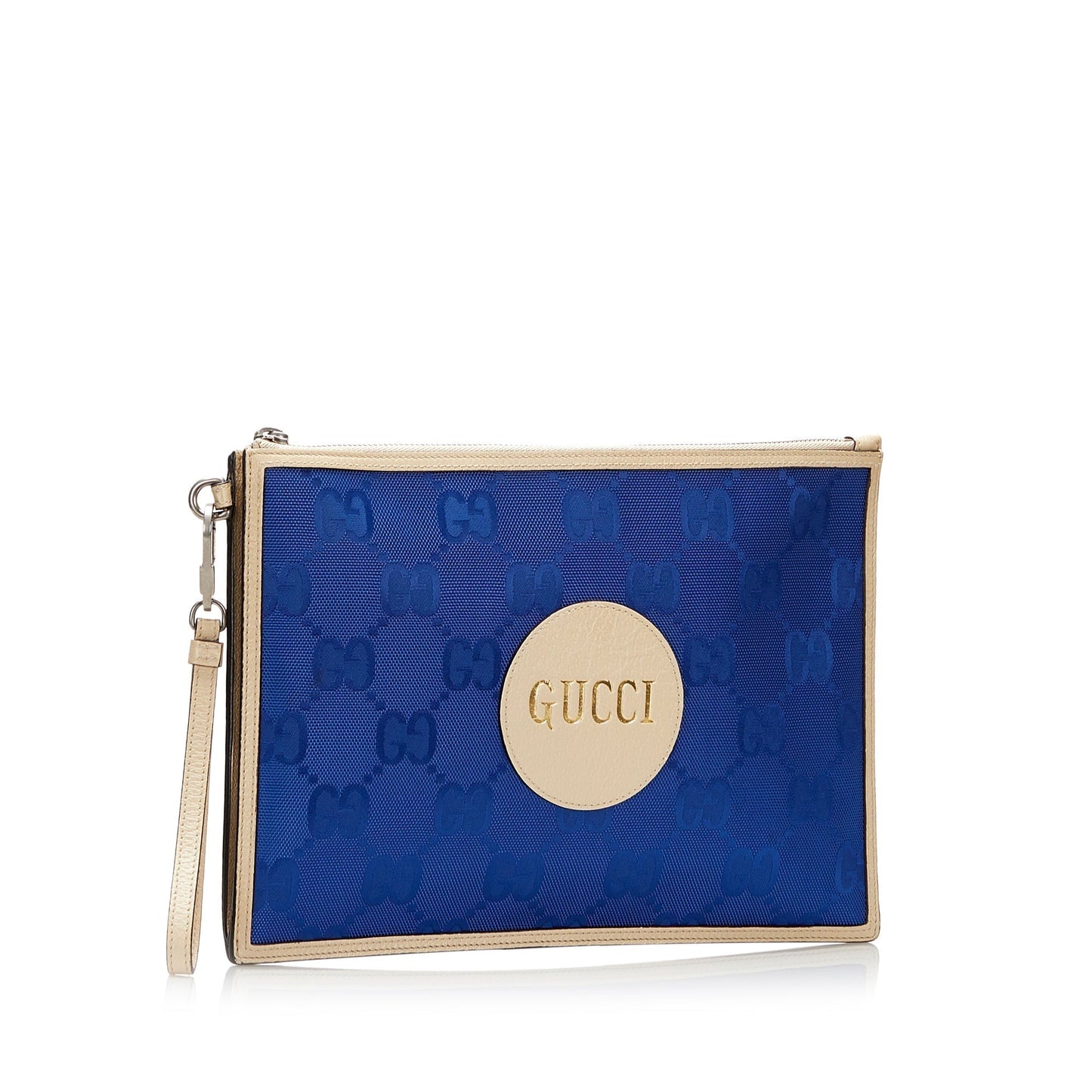 Gucci Nylon Leather Clutch