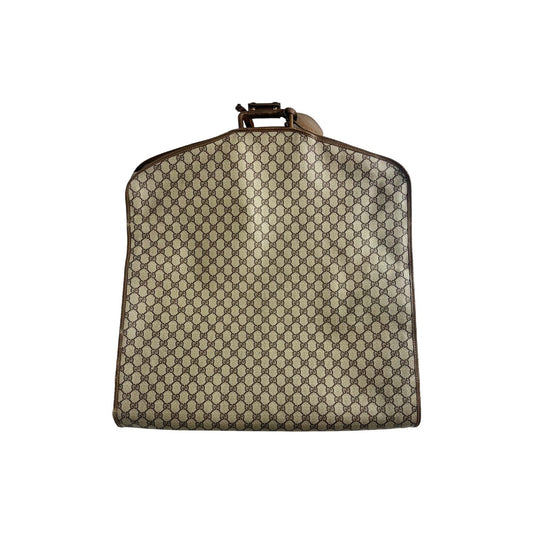 Gucci Leather Canvas Handbag