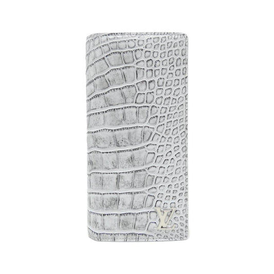 Louis Vuitton Exotic Leather Portefolio Brace Wallet