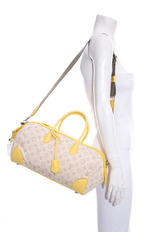 Louis Vuitton 2011 Limited Edition Ivory & Yellow