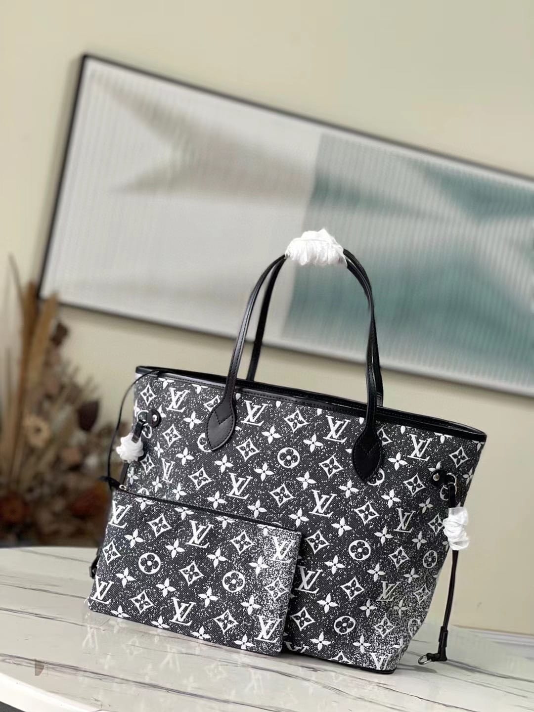 Louis Vuitton Neverfull Monogram Jacquard ( Lushentic Version) Tote