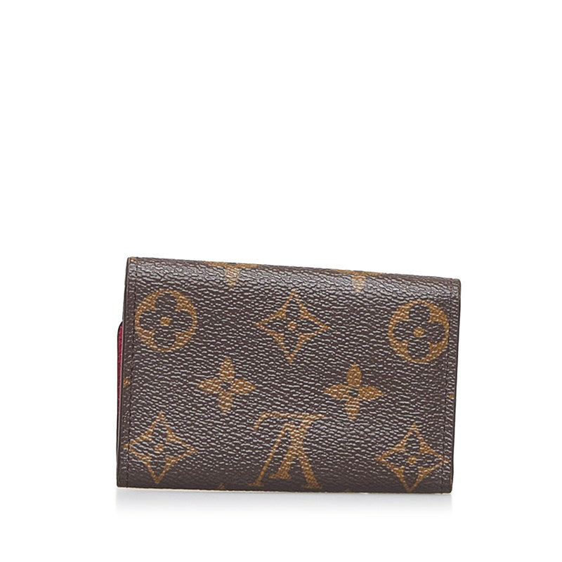 Louis Vuitton Monogram M60701 Keycase PVC/Leather Brown Fushai Fushai