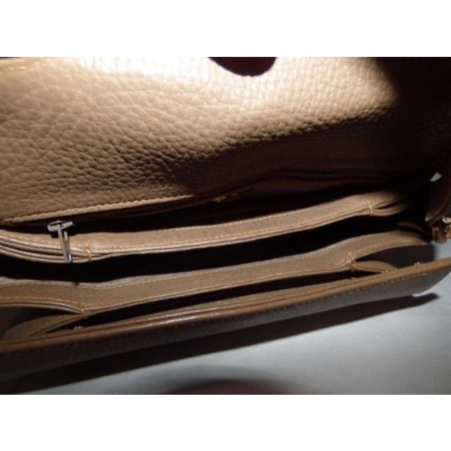 Gucci Envelope Kelly Leather Top Handle Shoulder Bag