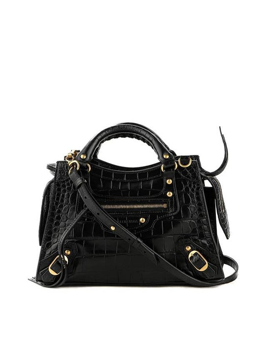 Luxury Balenciaga Trending 2026 WoMen's Neo Classic Shoulder Bag Black