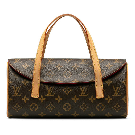 Louis Vuitton Monogram onatine Handbag M51902 Brown PVC Leather Lady Louis Vuitton
