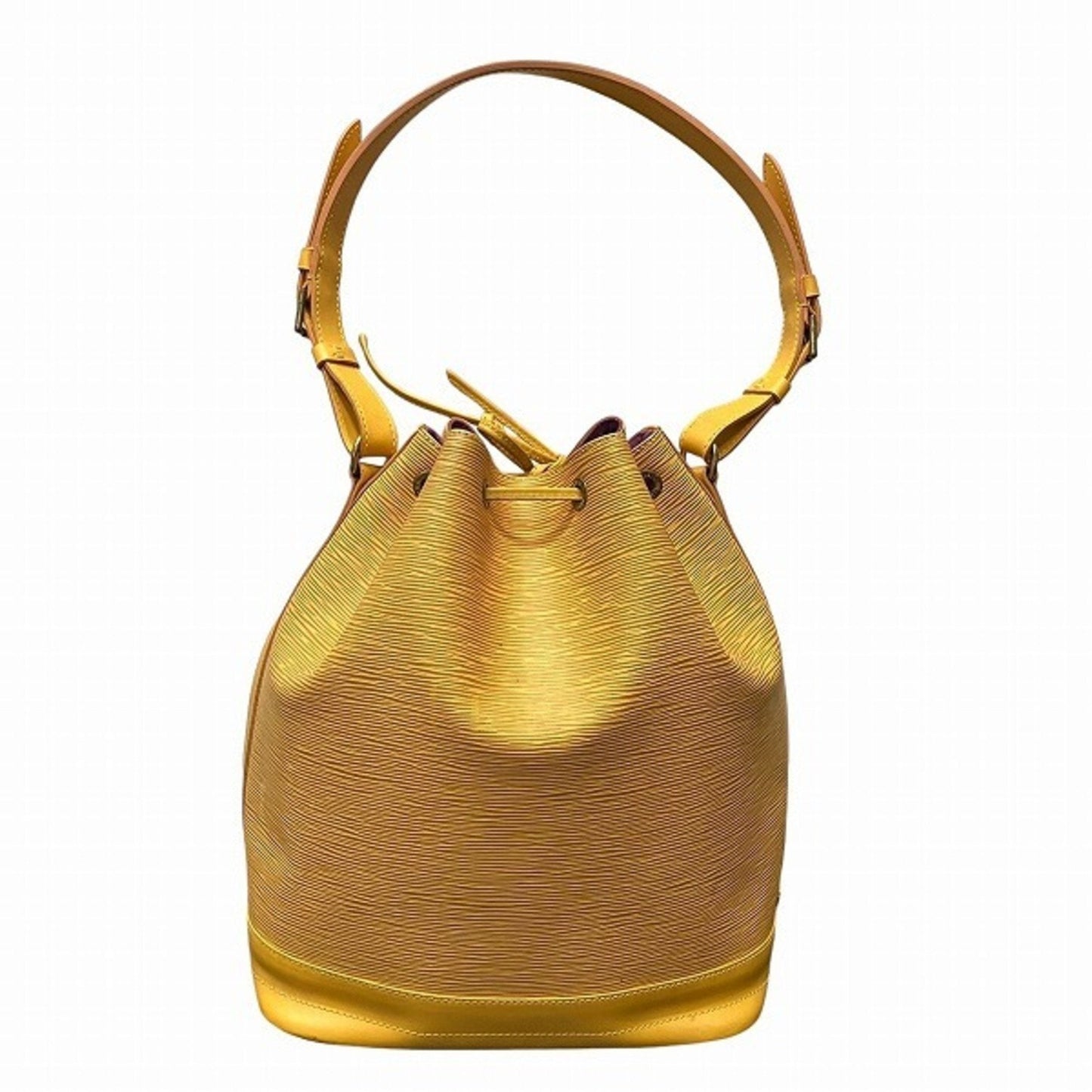 Louis Vuitton Jaune yellow Leather Shoulder Bag