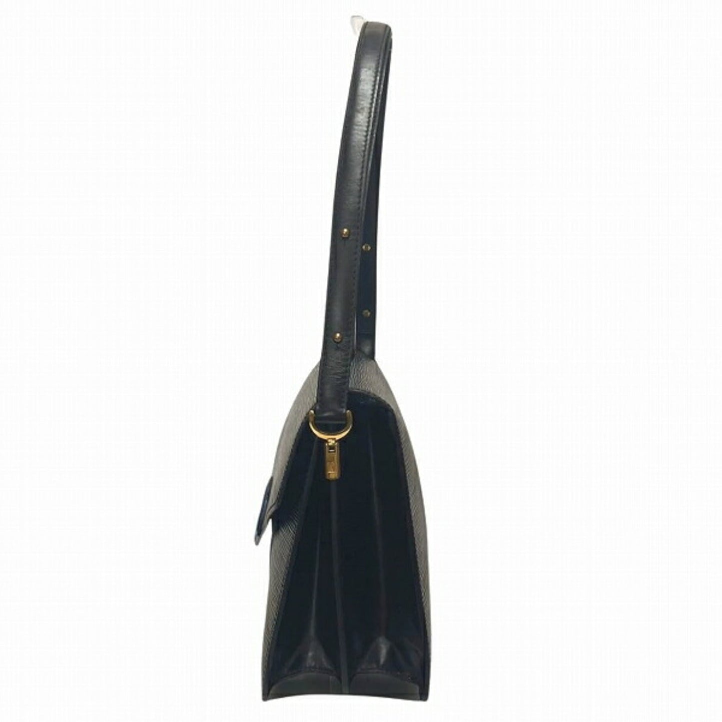 Louis Vuitton Noir Leather Shoulder Bag