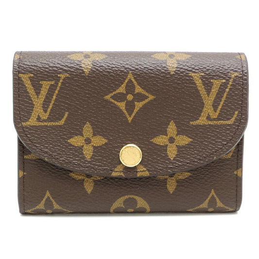 Louis Vuitton Ebene Rose Ballerine Monogram Coin Purse/Coin Case