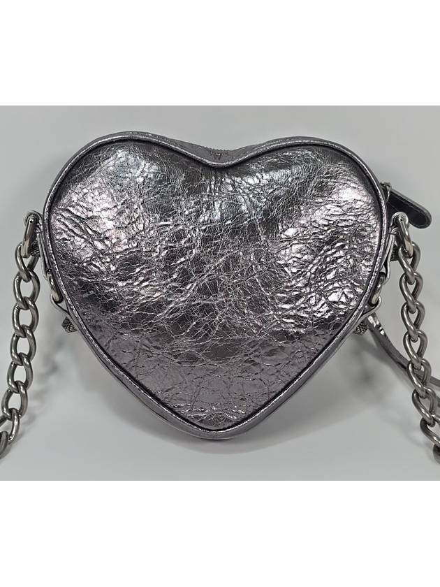 Luxury Balenciaga Trending 2026 Lecagol heart chain shoulder bag