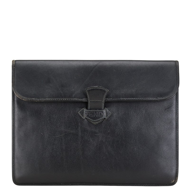 Fendi Leather Clutch Bag