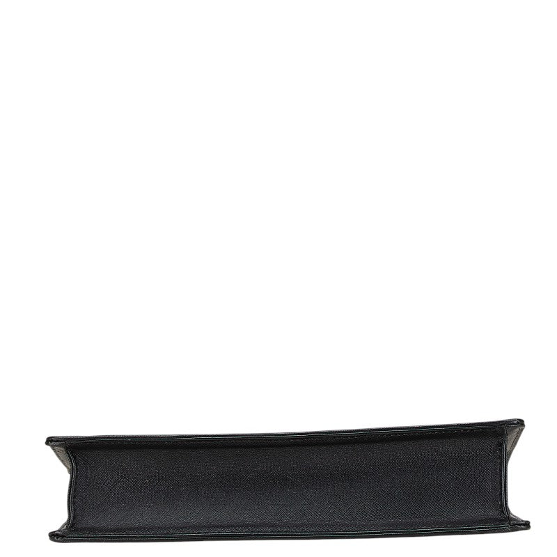 Burberry PVC Leather Clutch Bag