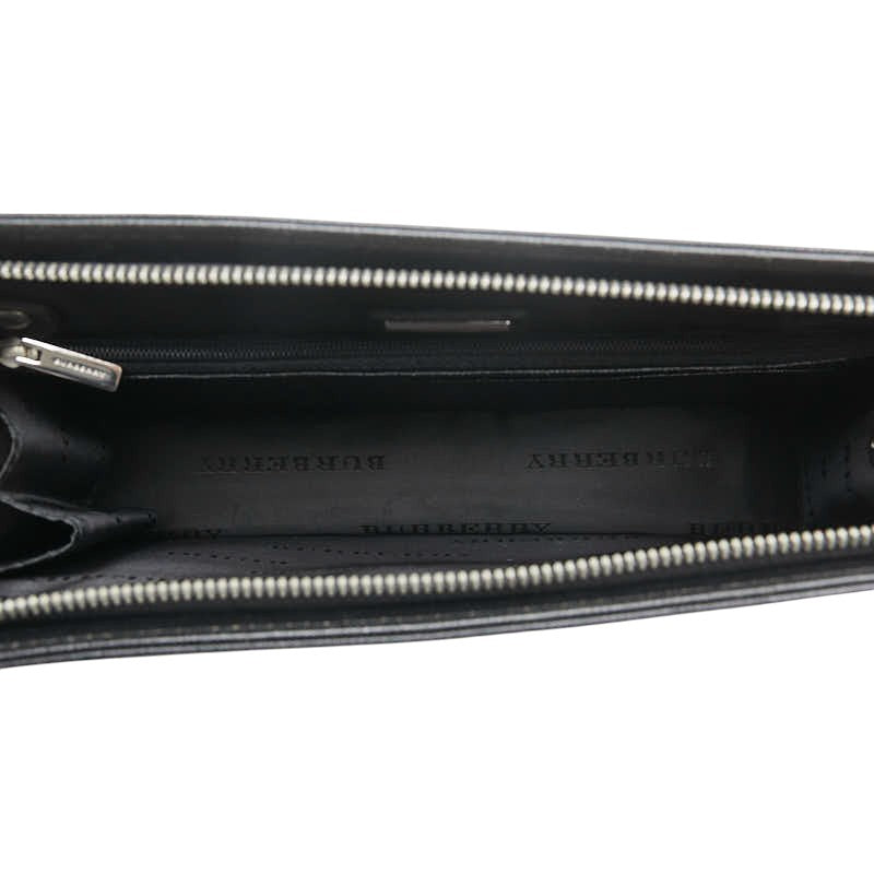 Burberry PVC Leather Clutch Bag