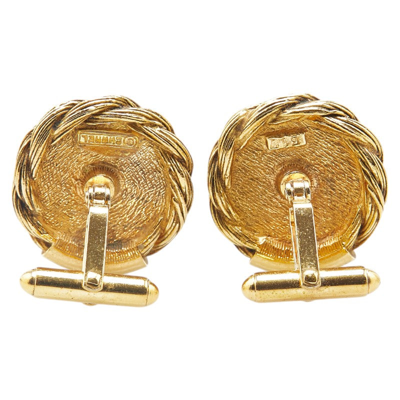 Chanel Coco Mark Cufflinks Classic Flap Tote