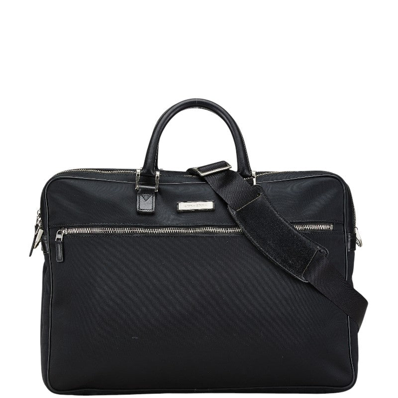Burberry Nova Check Nylon Leather 2way Bag