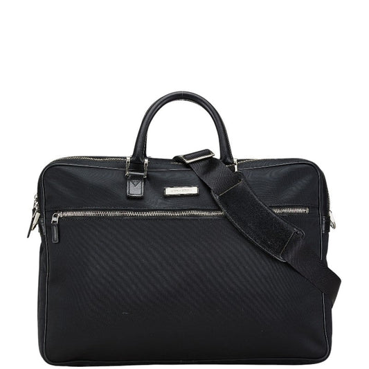Burberry Nova Check Nylon Leather 2way Bag