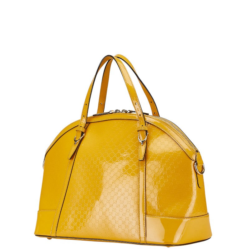 Gucci Microguccissima Patent Leather Handbag