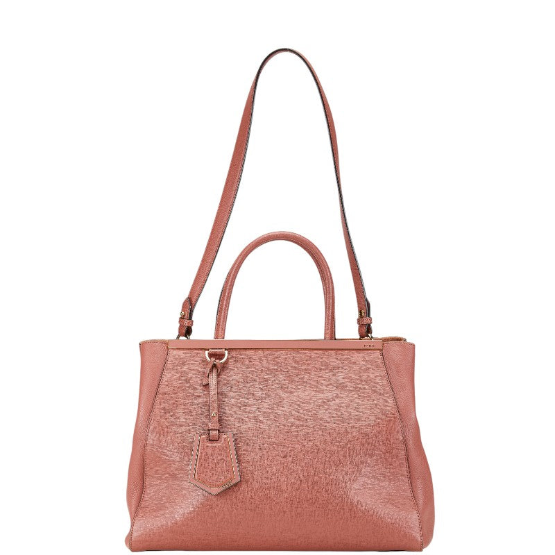Fendi Trois-Jours Leather 2way Bag