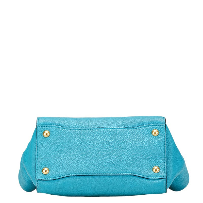 Prada Official Name Leather 2way Handbag