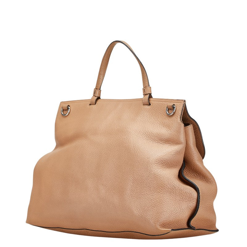 Gucci Daily Bamboo Leather 2way Bag