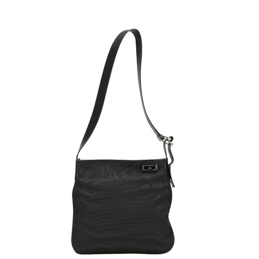 Gucci Shoulder Bag Canvas Leather Shoulder Bag