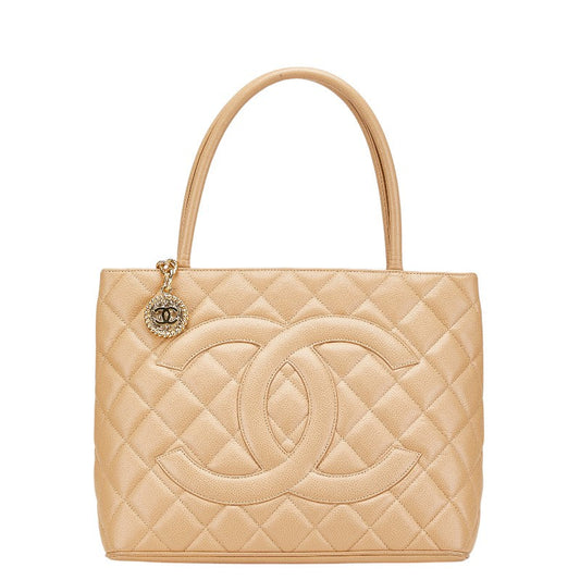 Chanel Matelasse Caviar Skin Tote Bag