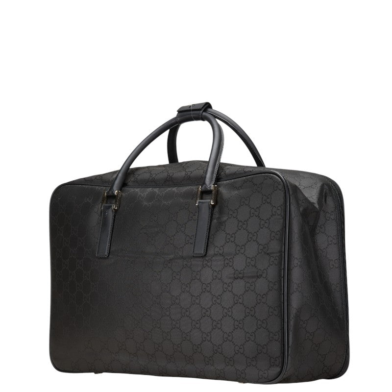 Gucci GG Nylon Boston Bag Nylon Travel Bag