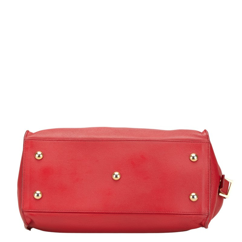 Saint Laurent Petit Cabas Leather 2way Bag