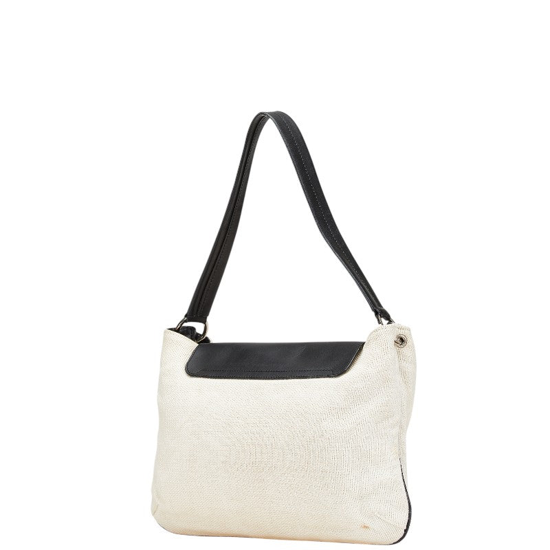 Gucci Canvas Leather Shoulder Bag