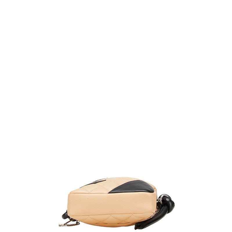 Chanel Cambon Line Coco Lambskin Shoulder Bag