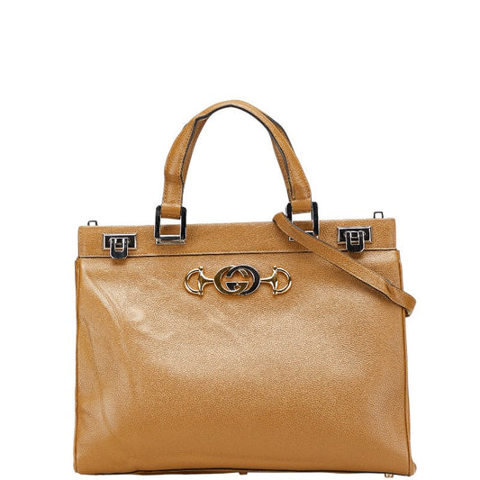 Gucci Zumi Leather 2way Bag
