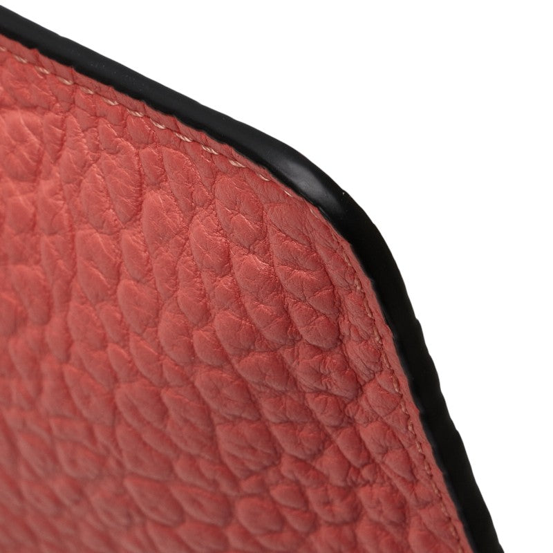 Burberry Logo Leather Clutch Bag