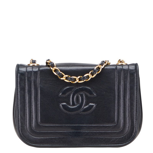 Chanel Coco Mark Lambskin Shoulder Bag