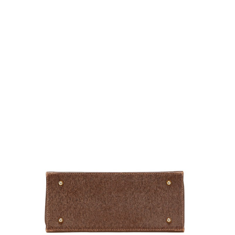 Burberry Nova Check Leather Handbag