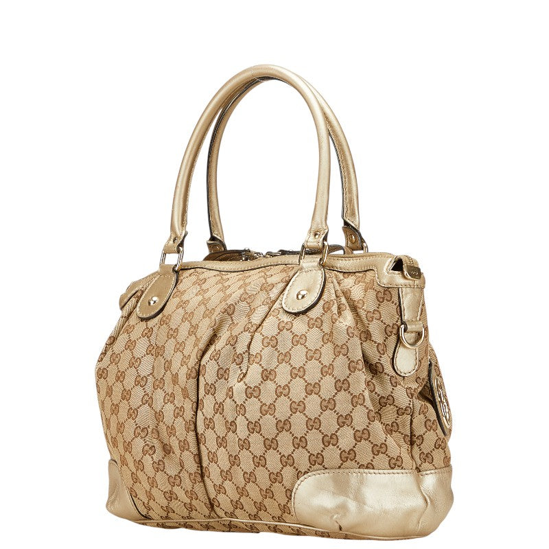 Gucci GG Canvas 2way bag
