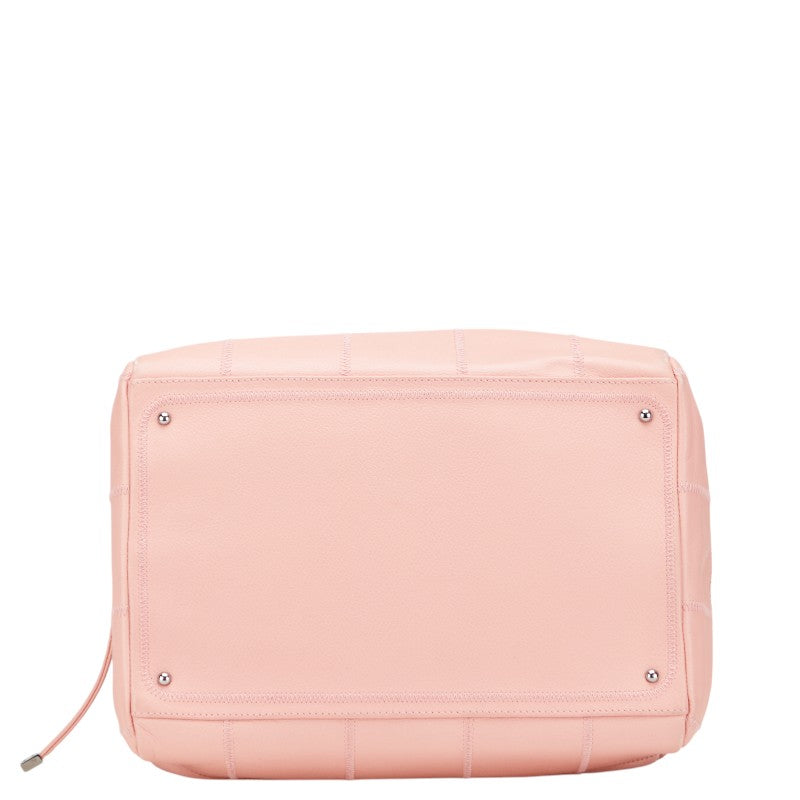 Chanel Choco Bar Caviar Skin Boston Bag