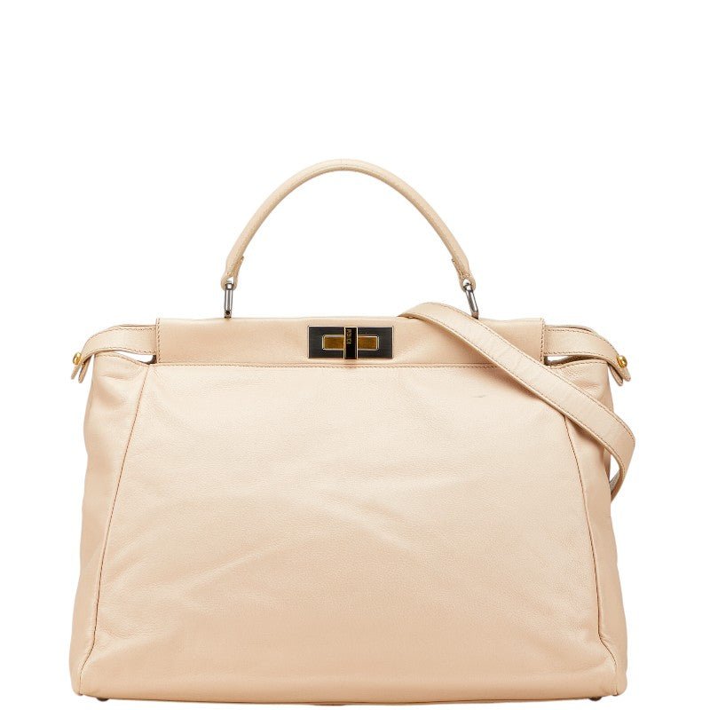 Fendi Peekaboo Leather 2way Bag