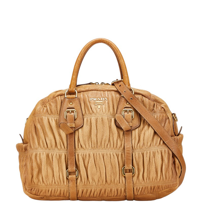 Prada BL0394 Leather 2way Handbag