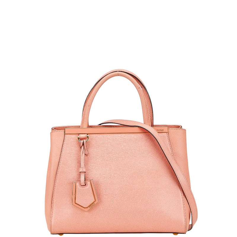 Fendi Petit 2Jours Leather 2way Bag