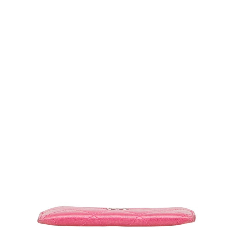 Chanel Coco Mark Matelassé Lambskin Card Case Handbag