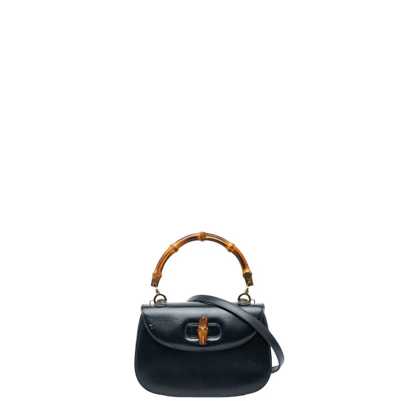 Gucci Bamboo Leather 2way Bag