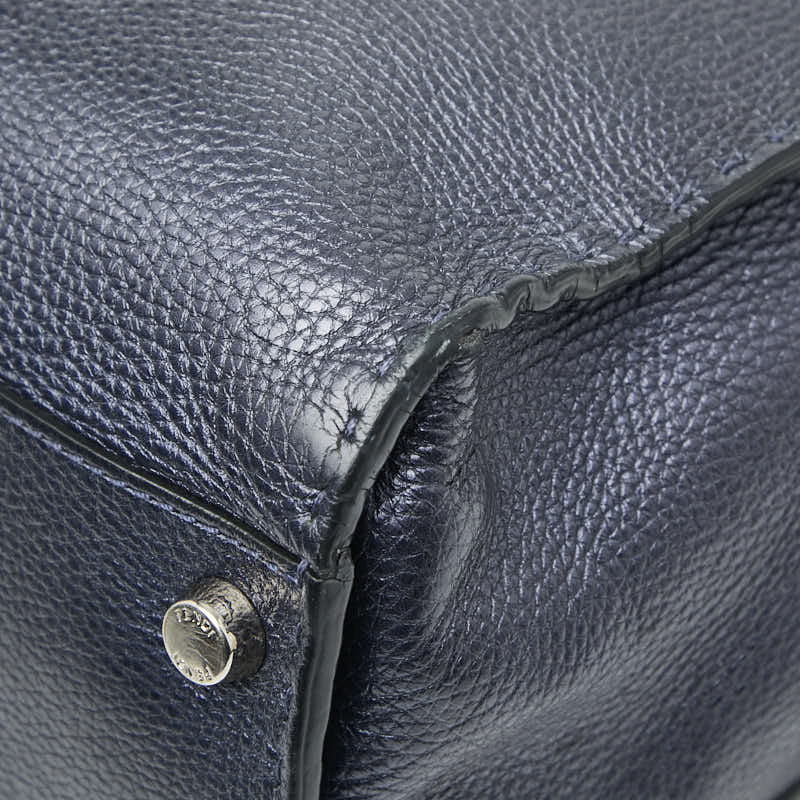 Fendi Peekaboo Fit Bag Bugs Eye Monster 2way Leather Bag