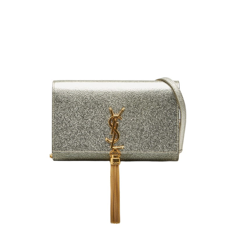 Saint Laurent Kate Tassel Fringed Leather Shoulder Bag
